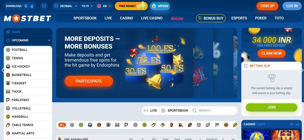 Основний інтернет-сайт MostBet UA Основний інтернет-сайт MostBet UA